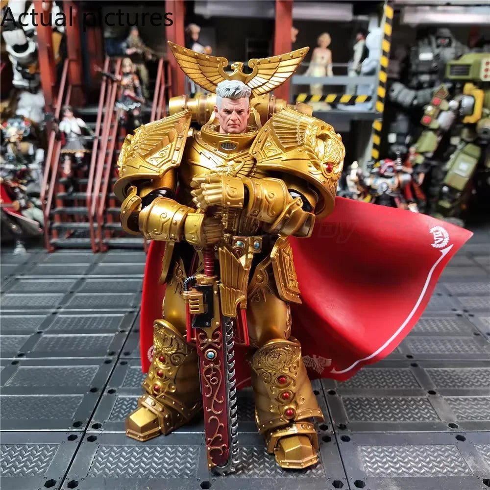 【In Stock】JOYTOY 1/18 Action Figure Warhammer 40k Fist of Horus Heretic Empire Rogal Dorn Seventh Legion Toys