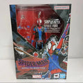 100% Original Bandai SH Figuarts Shf Spider Punk Man Action figure Across The Spider Verse Genuine In Stock Anime Figura Toys