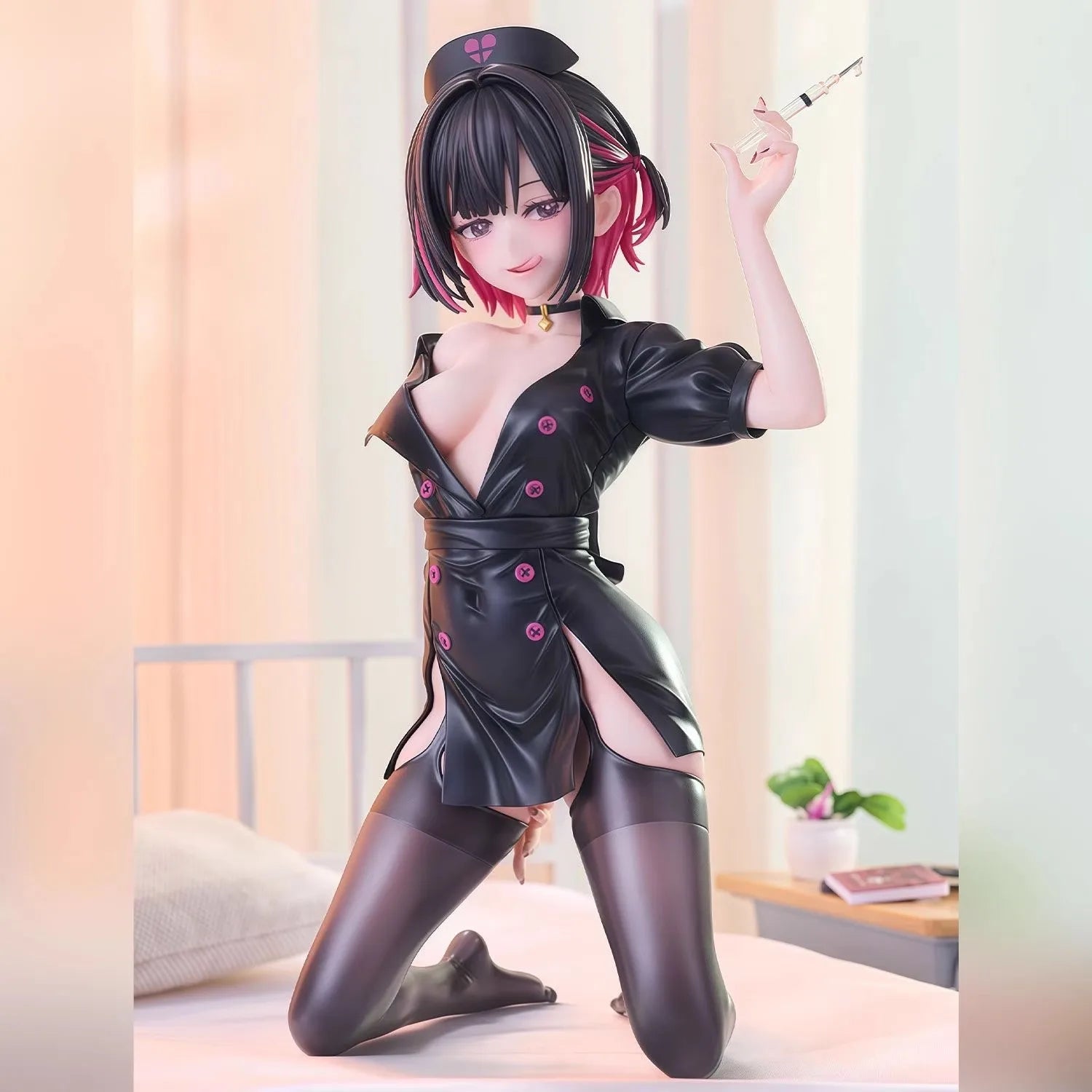 New Kamiko Yaes Anime Figure Girl Nurse Figures Gk Figurine 16cm PVC Statue Model Toy Collect Desk Ornament Decor Christmas Gift