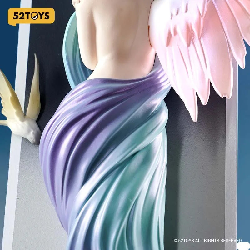 52TOYS Sleep Limited Edition- The Winged Elf, Cute Figures, Collectible Toy Desktop Decoration, Height: about 17cm/6.6inch