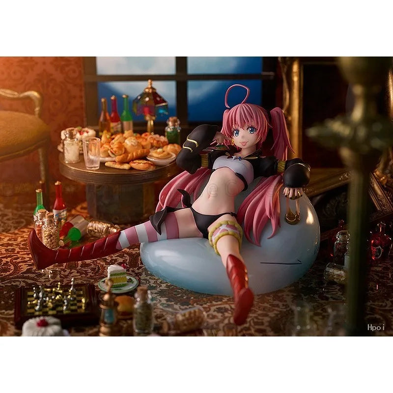 In Stock Original Phat! That Time I Got Reincarnated As A Slime Milim Nava Toys Model Decoration Gift Collection