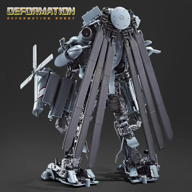 Deformation Robot Blackout M05 Transformation Toys Helicopter W8086 Action Figure Model Gift