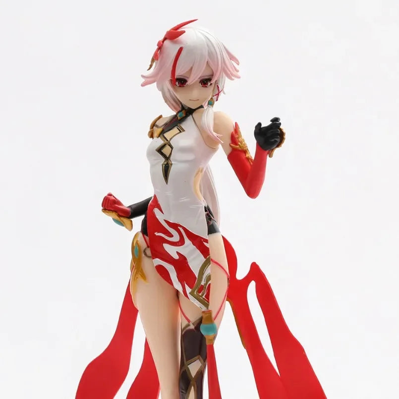 22cm Honkai Impact 3rd Fu Hua Anime Girl Figure Houkai Gakuen Kiana Kaslana Action Figure Adult Collectible Model Doll Toys Gift