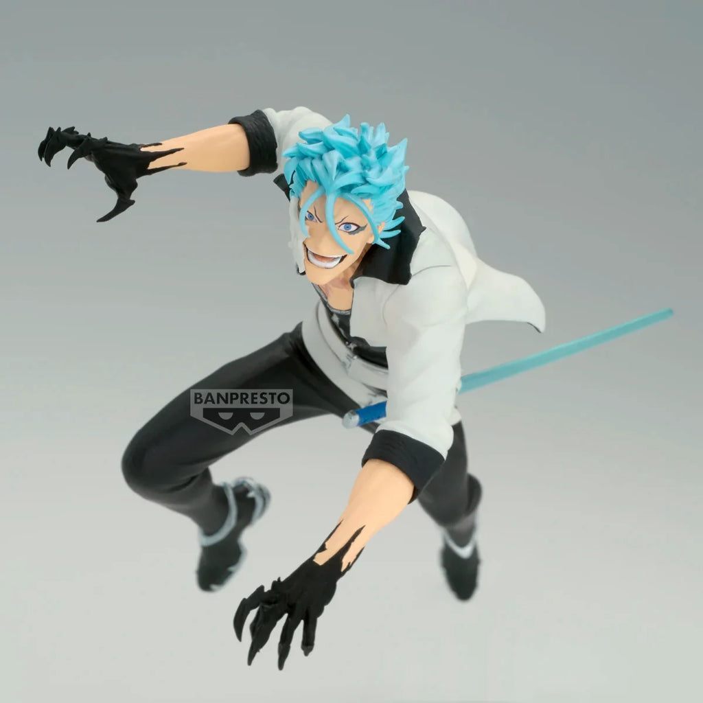 Original BLEACH VIBRATION STARS GRIMMJOW JAEGERJAQUES Anime Figure Toys PVC Model Collection Action Figurine Doll Gift