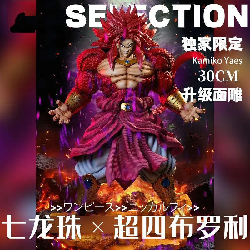30cm Premium Dragon Ball Z Figurine Brolly Statue Anime Collectible Highend Model Toy Gift For Fans Japanese Animation Toys Gift