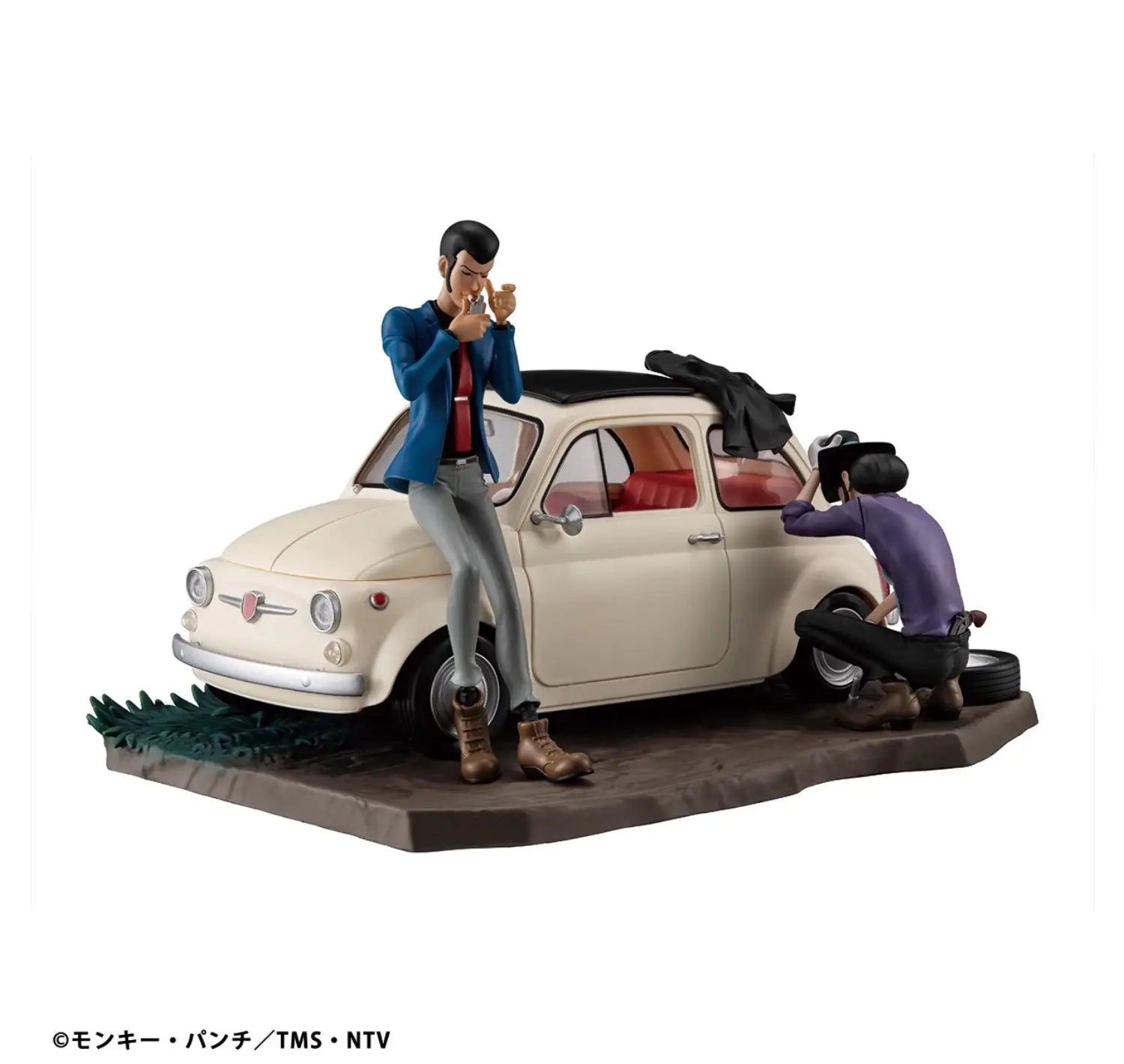 Original Lupin III LUPIN THE GALLERY Punk At Dawn Lupin The Third PVC Figure Model Collection Toy Gift