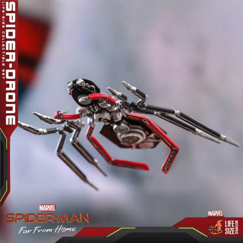 Hot Toys Spider Man Spider Machine LMS011 Original Non Flying Static Model Magnetic Function Collectible Figure Boy Toy Gift