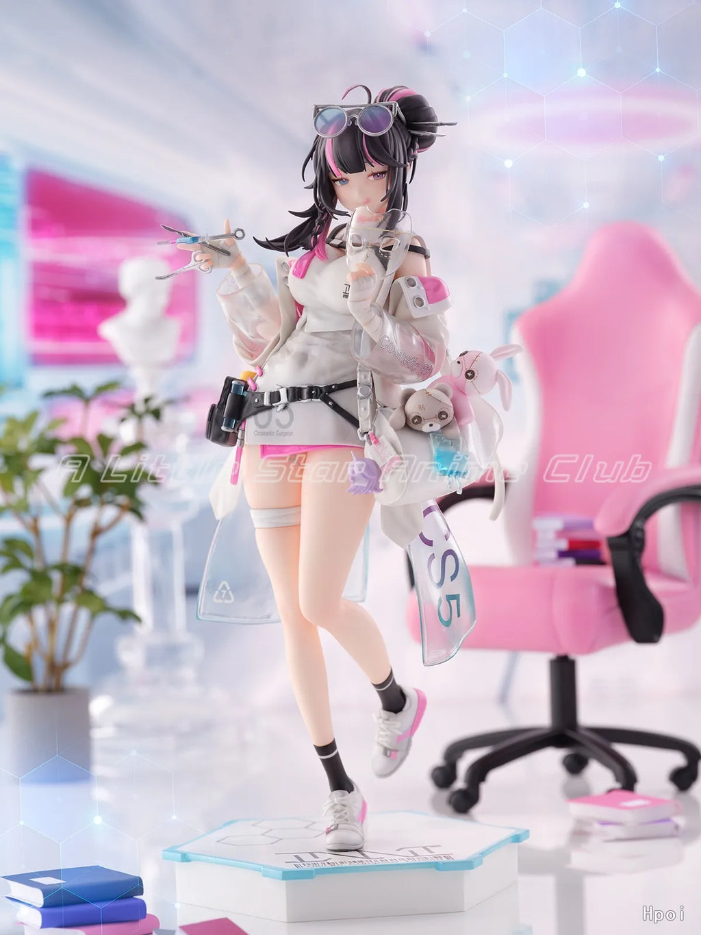 In Stock Original SSF Girls Frontline Project Neural Cloud Vee 1/7 Figure Model Collection Toys Gifts