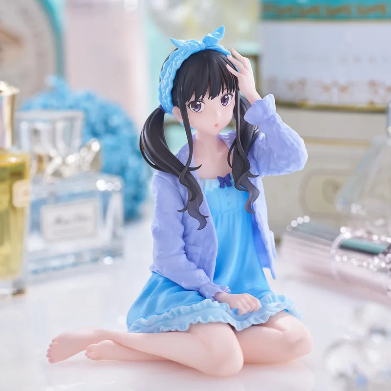 10cm Anime Lycoris Recoil Nishikigi Chisato Inoue Takina Gk Figures Car Computer Case Decoration Model Trendy Toy Collectible
