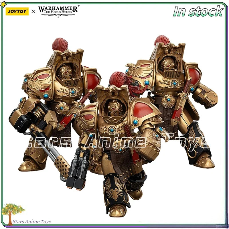 JOYTOY 1/18 Action Figure Warhammer The Horus Heresy Legio Custo Des Aquilon Terminator Squad Model Toy