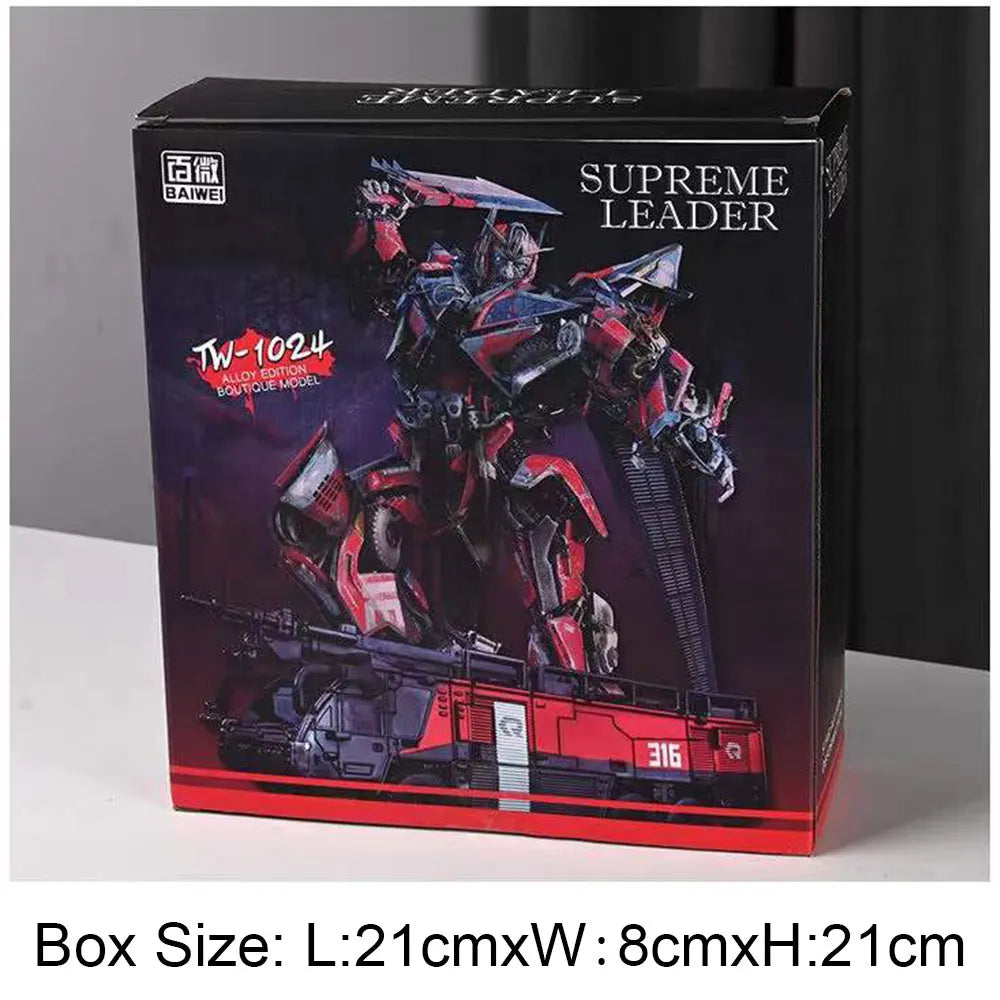 Transformation BAIWEI TW1024 Sentinel Prime TW-1024 Prime Fire Engine Truck Movie KO Version SS61 Action Figure Robot Toys