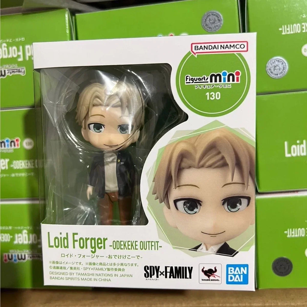 Original Bandai Anime SPY×FAMILY Furyu Anya Forger Loid Forger Bond Forger Yor Forgerr Action Figure Collector Doll Model Toys