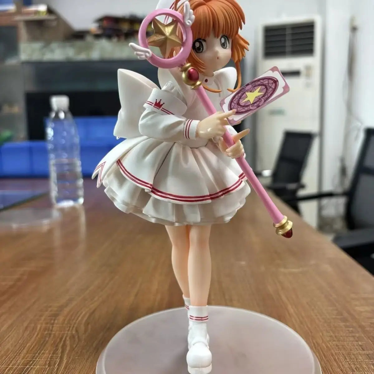 In Stock Cardcaptor Sakura Kinomoto Sakura Figure 22cm Pvc Anime Models Statue Collection Toys Desk Decoration Halloween Gifts