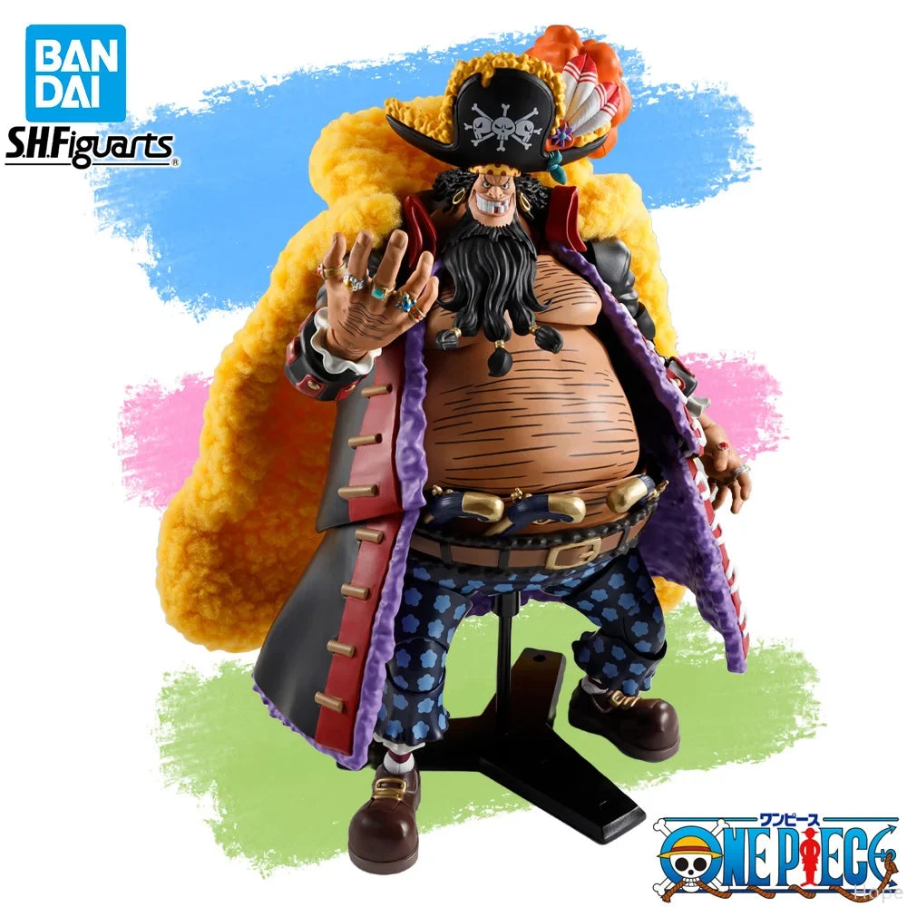 In Stock Original BANDAI SHFiguarts One Piece Marshall D Teach Figure Anime Action Model Genuine Boxed Toy
