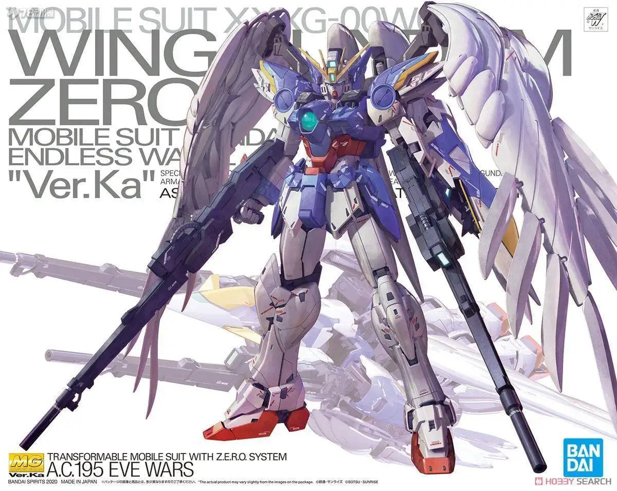 Bandai  MG 1/100 Master Grade WING GUNDAM ZERO EW Model Kit Assembly  Action Figure Model Toys Gift for Children