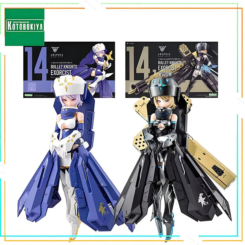 Kotobukiya Original Model Kit KP561 MEGAMI DEVICE Anime Action BULLET KNIGHTS EXORCIST EXOREIST WIDOW Figure Assembly Model Toys