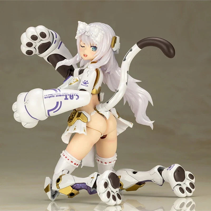 Genuine Kotobukiya FRAME ARMS GIRL FG171 Durga I Cat Armor Original Action Figure Collectible Model Statuette Doll Ornament Gift