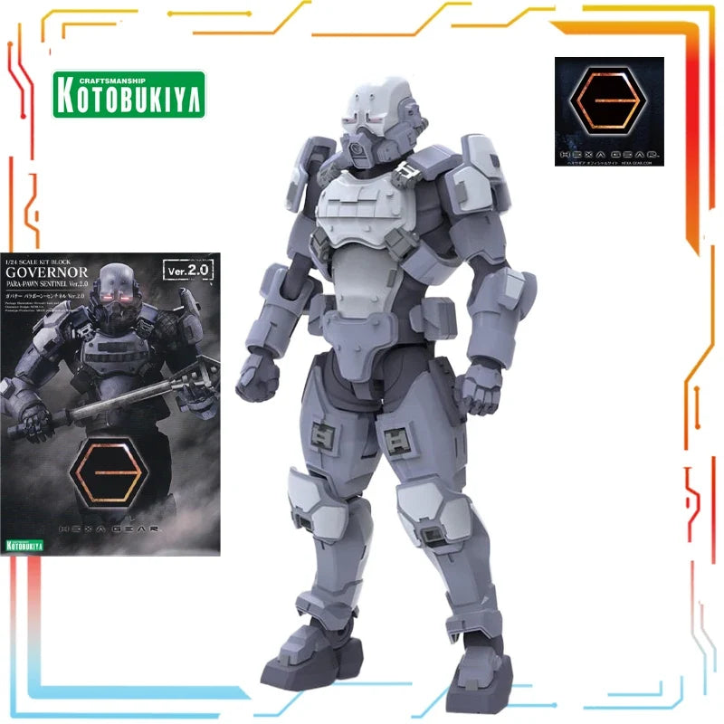 Kotobukiya Original Hexagonal Gear 1/24 Mech Assembly Series Machine Teeth Anime Action Figure Model Toys Festival Gift for Boys