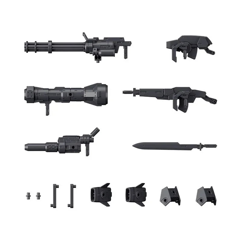 Bandai AMAIM WARRIOR AT THE BORDERLINE WEAPON SET7 HG 1/72  Assembly Plastic Anime Model Kit Movable Figure Gift For Children