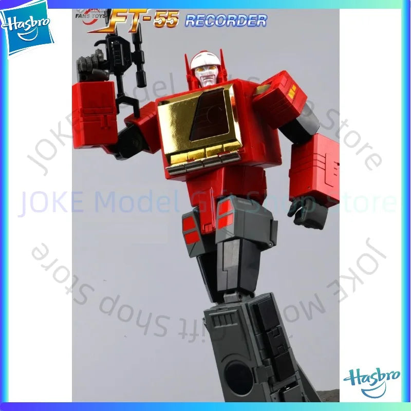 《IN STOCK》Transformed toys FansToys FT FT-55 FT55 FT-55B FT55B Blaster RECORDER Mini-Cassette Action Figure Robot