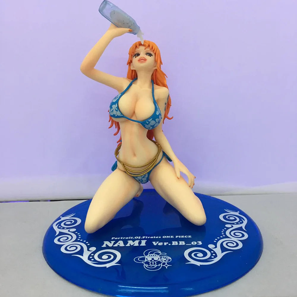 Anime figurines 17cm  Megahouse One Piece Kalifa Ver.Bb Excellent Model Pop Limited Edition Collection Action Figure Toys Gifts