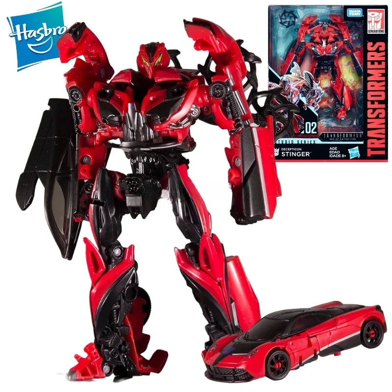 In Stock Hasbro  Studio Series Age Of Extinction SS02 Decepticon Stinger Action Figure Model Collection Toy Gift