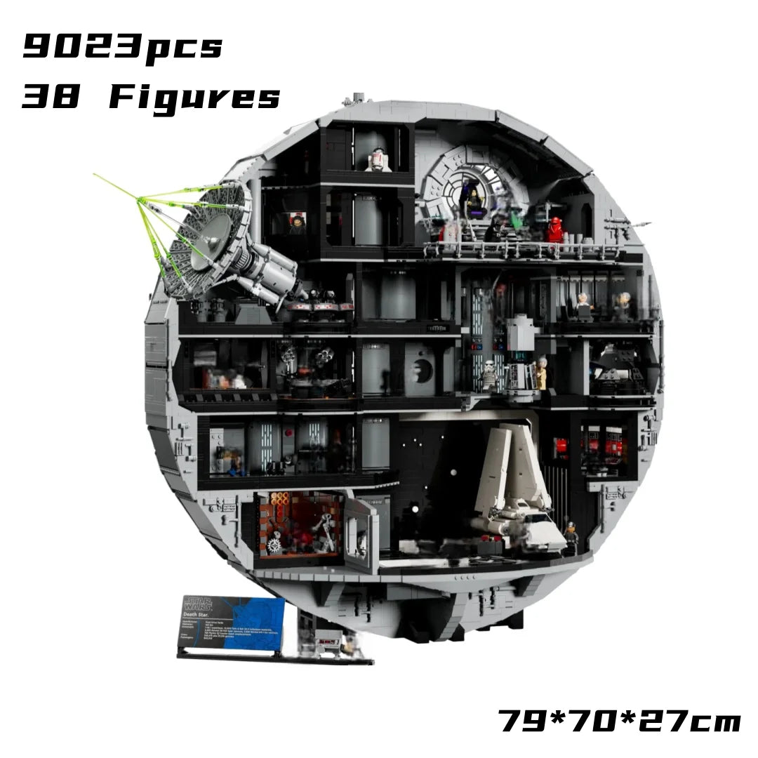 Advanced Premium 75419 Death Star Building Blocks Disney Wars UCS Series 9023pcs Assembly Toy Collectible Decoration for Fans