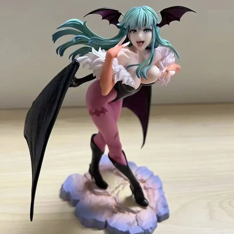 Darkstalkers Morrigan Aensland Lilith Felicia Anime Action Figure Kid Toys Model Toy Birthday Christmas Gift  ﻿