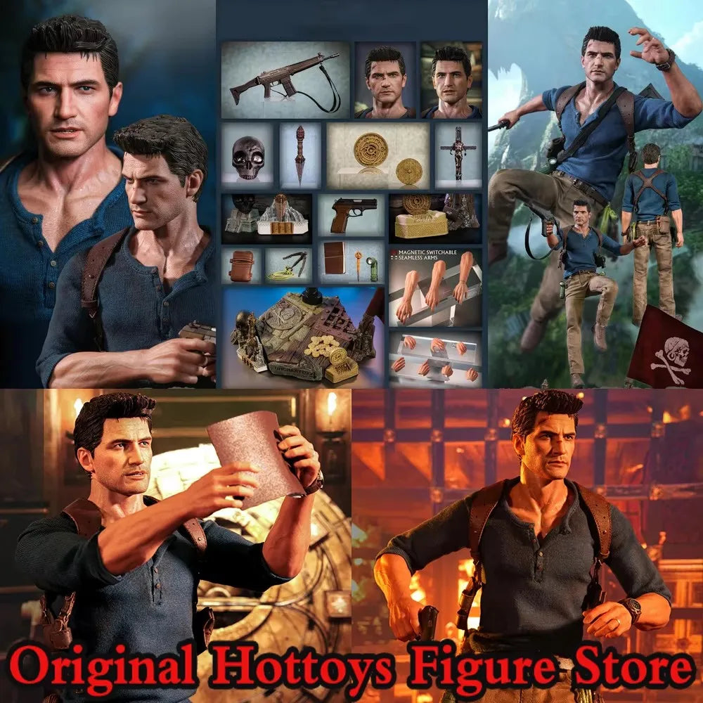 Limtoys Lim012 1/6 Scale Male Soldier Nathan Drake Mysterious Ocean Eexplorer Full Set 12-inches Action Figure Model Gifts