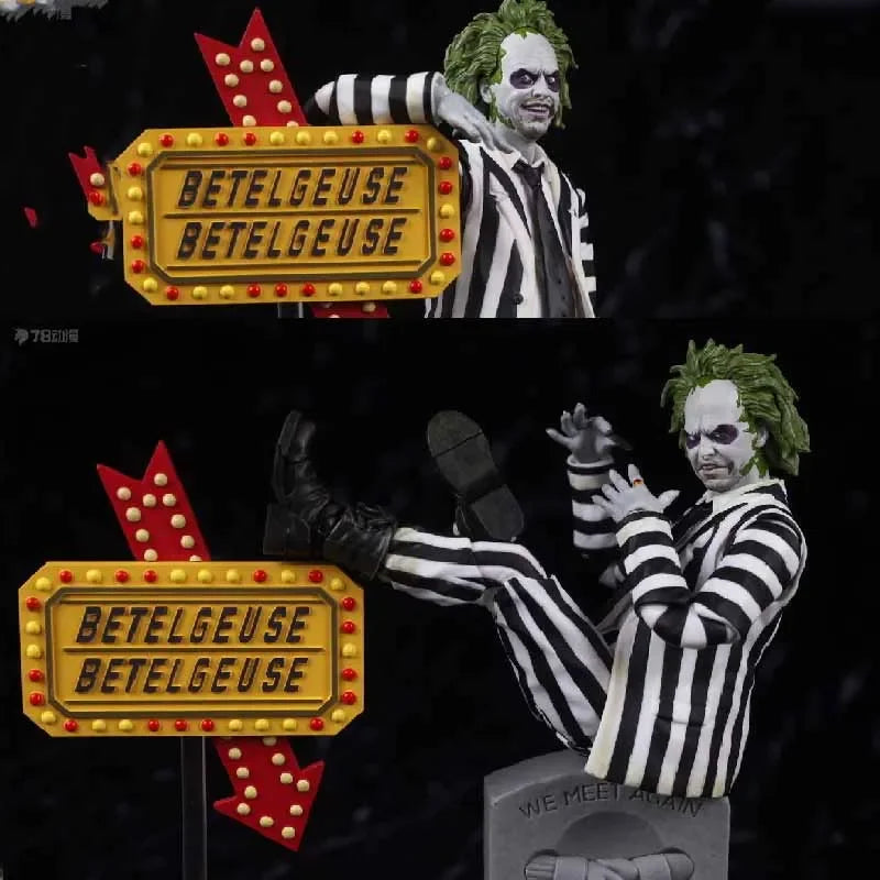 Bandai Original SHF Anime Figure Beetle Juice BEETLE JUICE Action Figure Toys For Boys /Girls /Kids /Christmas