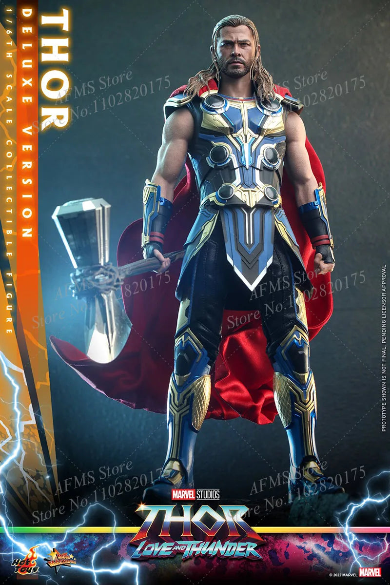 HOTTOYS HT MMS656/655 1/6 Scale Collectible Figure Chris Hemsworth Thor: Love and Thunder Full Set 12Inch Men Soldier Model
