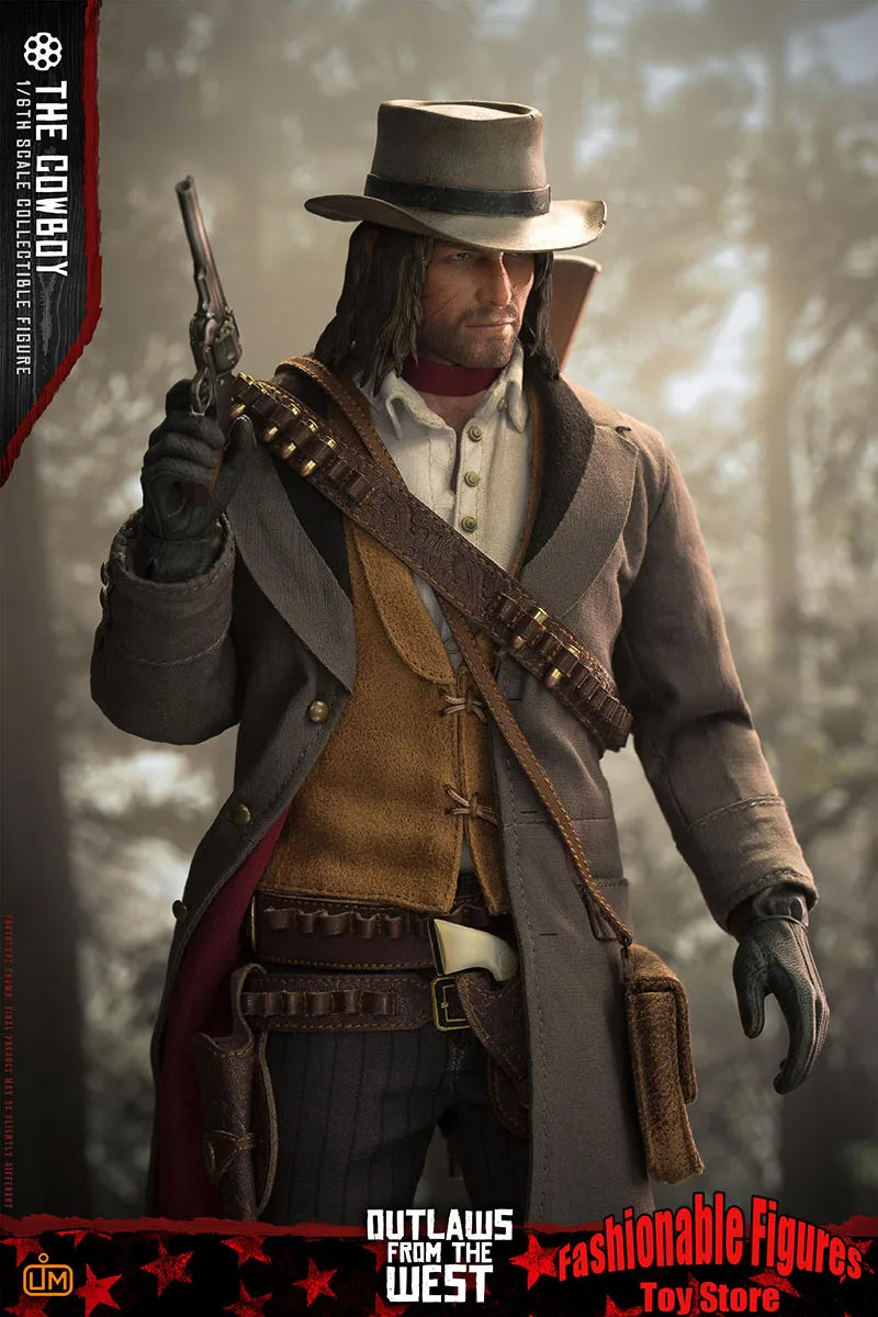 LIMTOYS LIM011 1/6 Scale Collectible Figure John Marston Western Cowboy Doll Full Set 12Inch Men Soldier Action Figure Body Toys