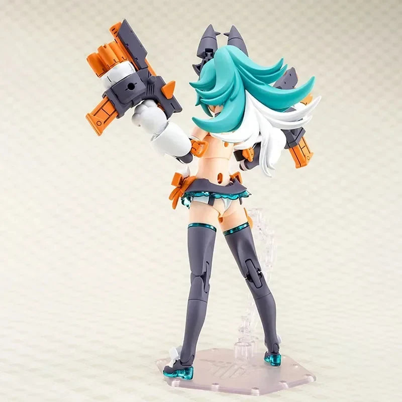 In Stock Kotobukiya KP788 Megami Device Puni Mofu Lang Mobile Suit Girl Action Figure Assembly Model Original Toys Gifts