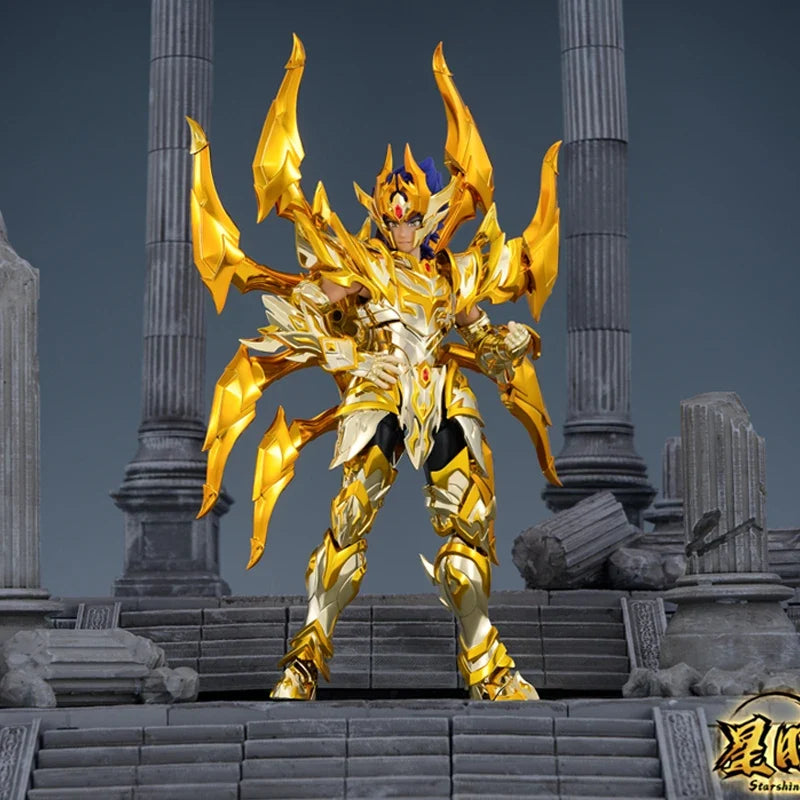 Toypoint/TP Saint Seiya Myth Cloth EXM Cancer Deathmask/Death Mask SOG Totem/Object Gold Knights of the Zodiac Action Figure