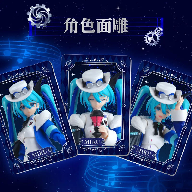 In Stock FANTASTICS HATSUNE MIKU WITH YOU 2025 SERENDIPITYEDITION Q Ver. VIVID ECHOES Sakura Assembling Movability Mooel Toys