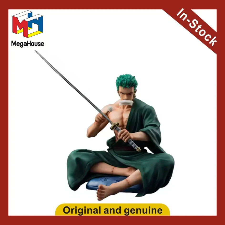 【UA】 MegaHouse Portrait of Pirates SOC One of Navigation Roronoa Zorro Maßstab 1/8 Figuren Modell Spielzeug Geschenke