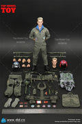 DID MA80182 1/6 Scale Men Soldier American F14 Pilot - Tom And Nick Full Set 12-inches Action Figure Model Doll Fans Gifts
