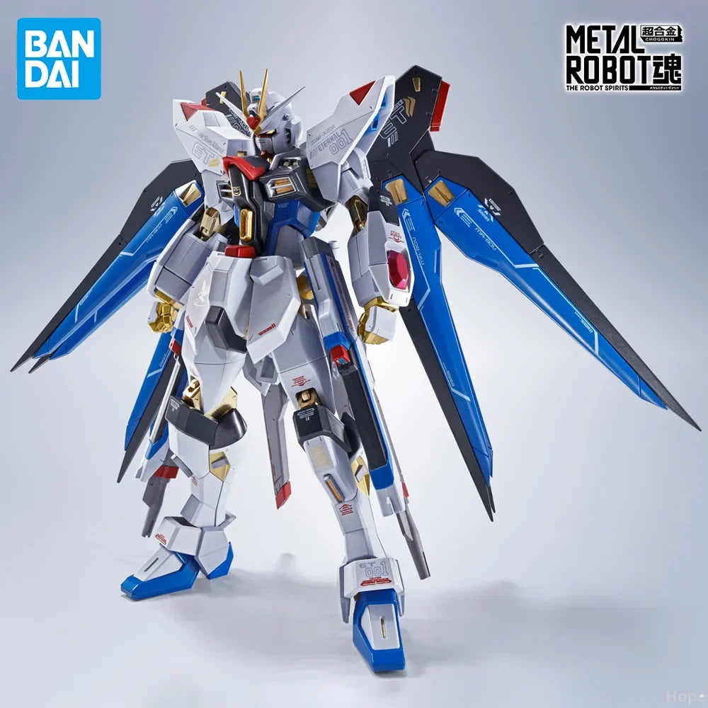Officially Licensed BANDAI METAL ROBOT SPIRITS Coordinate Gundam Strike Freedom Figure Anime Action Assembled Model Genuine Toy