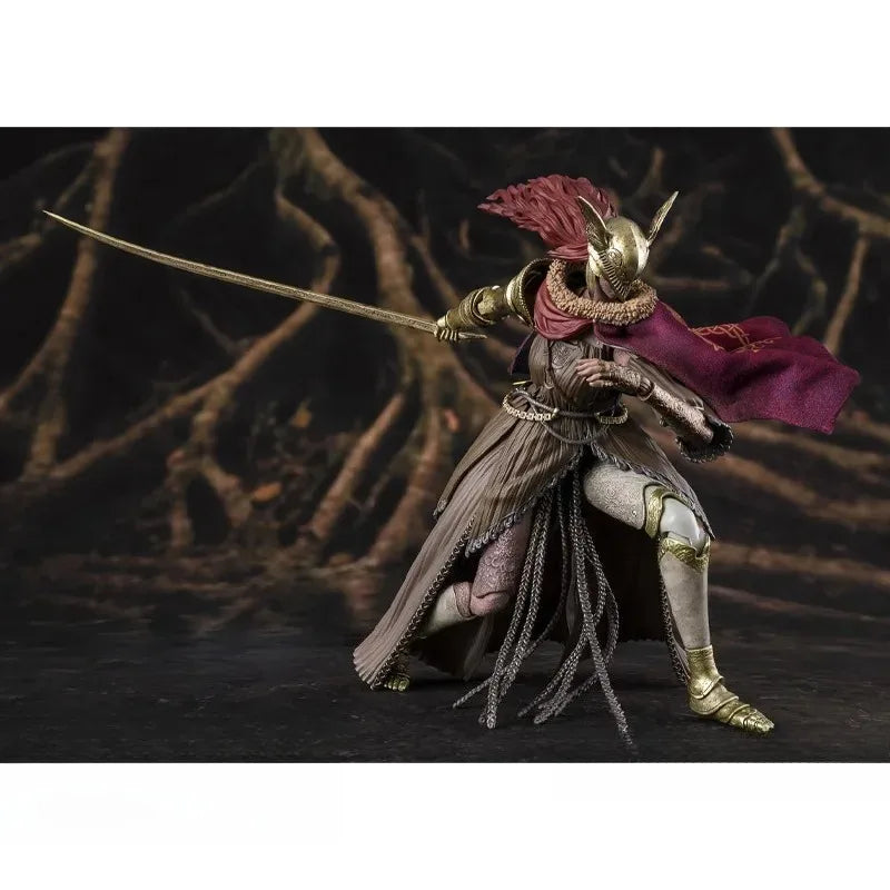 Original in Stock BANDAI The Elden Ring S.H.Figuarts SHF Malenia Blade of Miquella PVC Action Figures Model Toys