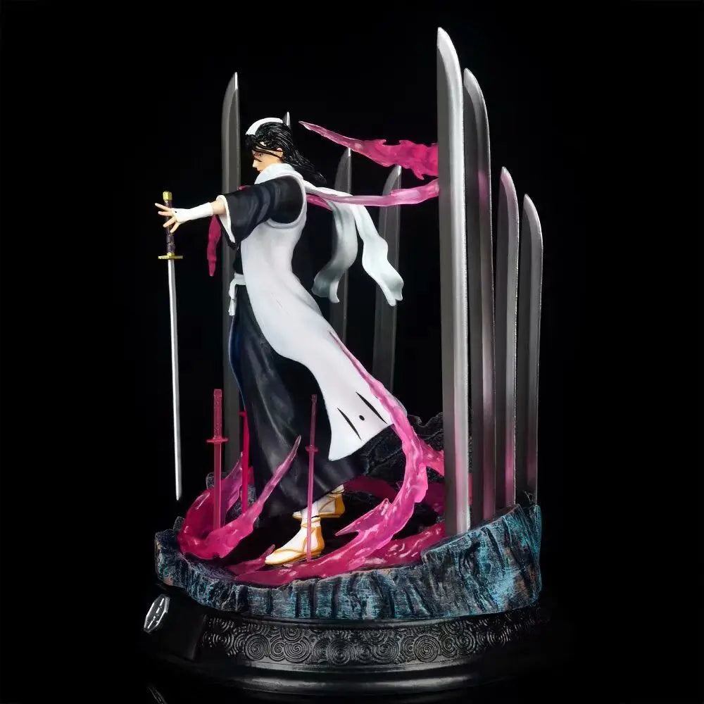 Bleach Anime Figures Gk Kuchiki Byakuya Ichigo Neliel Model Doll Figurine 32cm Pvc Action Figure Decor Statue Collectible Toy Gi