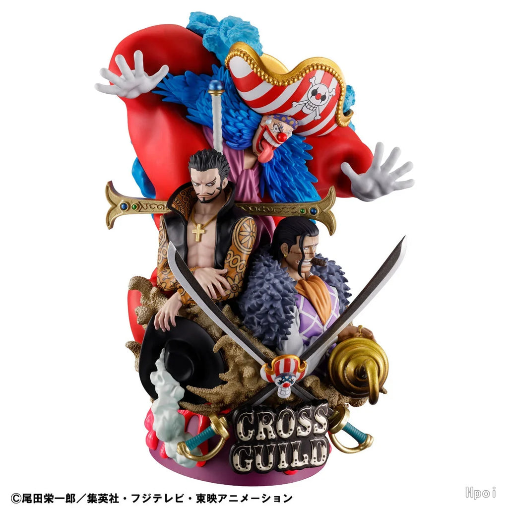 '+In Stock Original MegaHouse Petitrama Series DX LOGBOX 03 Cross Guild 14cm 2025 New Product  Animation Figure Ornaments