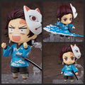 10CM DemonSlayer Complete Series Q-Version KO Articulated Action Figures Model Kit Desktop Ornament BOY PVC Trendy Toys Fun Gift
