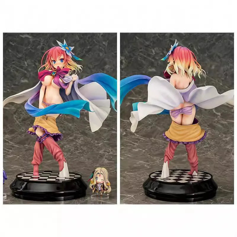 24cm No Game No Life Stephanie Dola standing position Anime Figure Collectible Model Statue Desktop Decoration Gift