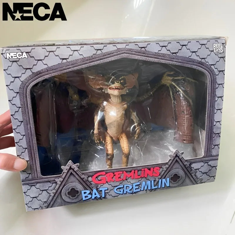 Auf Lager Original Kollektion Neca Gremlins Film Gremlins 2 Alien Bat Gremlin 45cm Flügel Actionfigur Modell Spielzeug Weihnachtsgeschenk