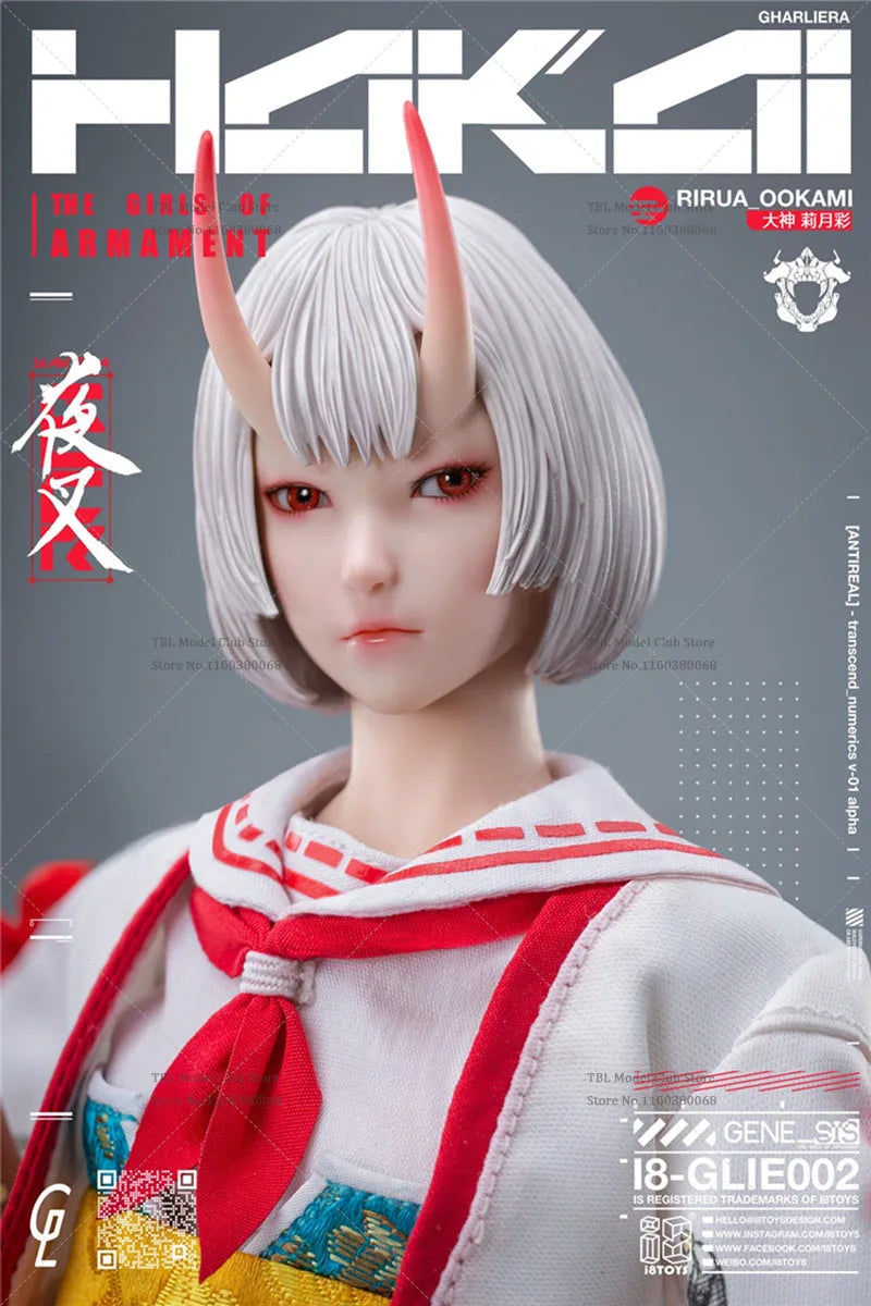 Gharliera X I8Toys 1/6 Collectible Action Figures the Girls of Armament Set i8-GLIE001 Kina Ookami & i8-GLIE002 Rirua Ookami