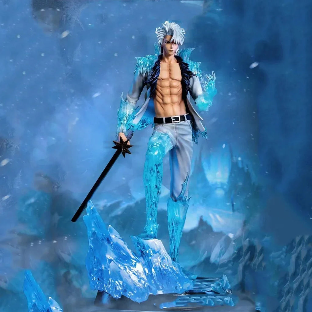 Anime Character Roles Bleach Hitsugaya Toushirou Gk Anime Figure Hitsugaya Toushirou Pvc Action Figures Gk Statue Collection Mod