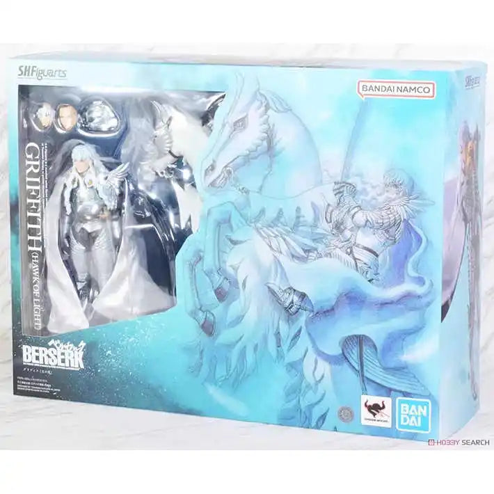 In Stock Original Sh Figuarts Griffith SHF Hawk of Light Action Anime Figure Model Toy