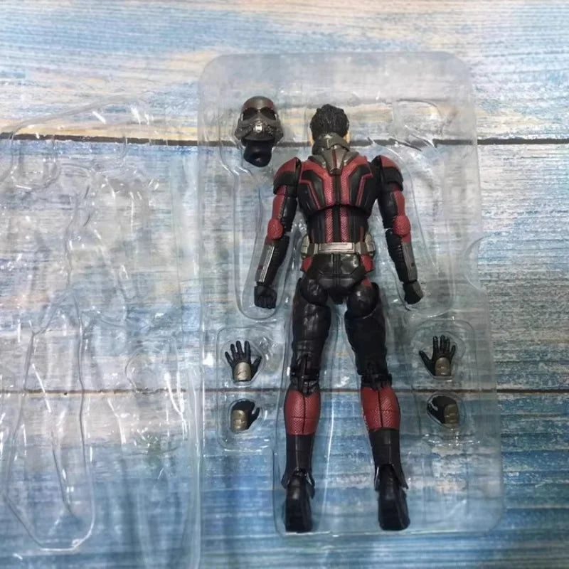 Avengers 4SHF Ant-Man Action Figure - Hand-Made Ornament Model Collectible Toy for Comic Game Novel Exhibitions