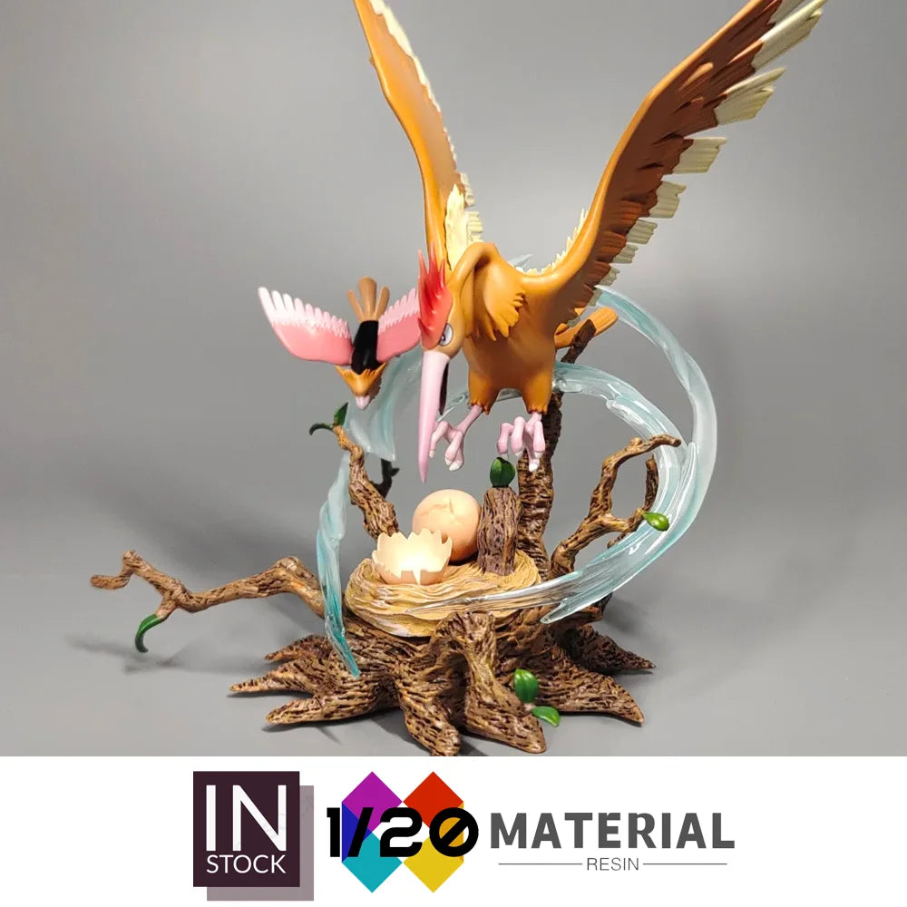 [In Stock]1/20 Resin Scale World [WONDER] - Spearow & Fearow [Split RE-MENT]