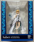 Original Brand New GSC Fate Saber Artoria 15th Anniversary Dress Version Action Figure Model Statue Gift Anime Figure